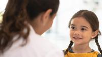 Little girl at the doctor's